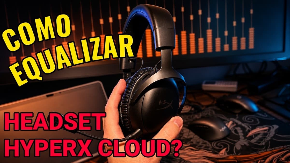 Como Equalizar o HyperX Cloud 3 para Melhorar o Som em Jogos e Músicas