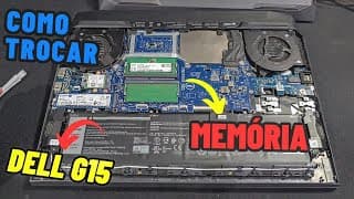 Upgrade de RAM no Dell G15: 32GB com Crucial valeu a pena?