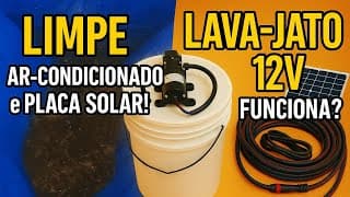 Mini lava-jato 12V no ar-condicionado: funciona mesmo?